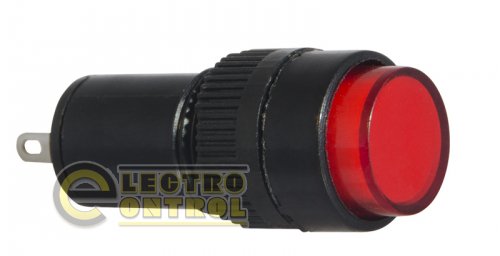 Сигнальная арматура Аско-Укрем A0140030187 AD22E-12DS красная 24V АC/DC