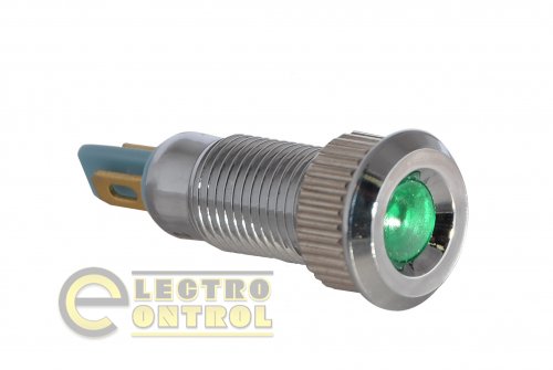 Сигнальна арматура Аско-Укрем A0140030207 TY08F зелена 220V AC