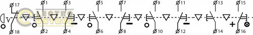 Пост кнопочный Аско-Укрем A0140050023 XAL-B3-8713К с ключом