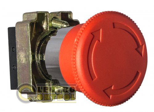 Кнопка Аско-Укрем A0140010017 XB2-BS542 безпеки повернення поворотом d40mm