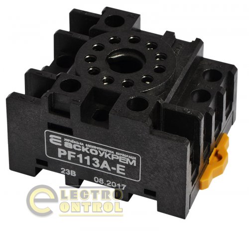 Колодка Аско-Укрем A0090020002 PF113A-E під реле МК3P