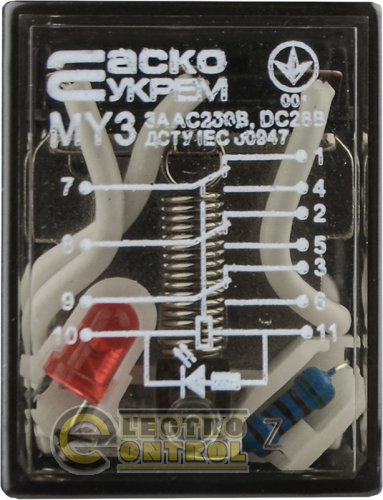 Реле Аско-Укрем A0090010024 МY3 (DC 12V)