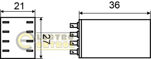 Реле Аско-Укрем A0090010006 МY2 (AC 24V)