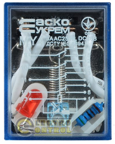 Реле Аско-Укрем A0090010015 МY4 (DC 24V)