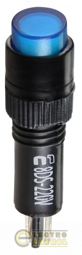 Сигнальная арматура Аско-Укрем A0140030167 AD22E-8DS синяя 220V АC