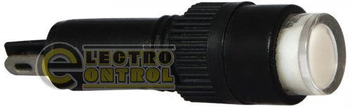 Сигнальна арматура Аско-Укрем A0140030170 AD22E-8DS біла 24V АC/DC