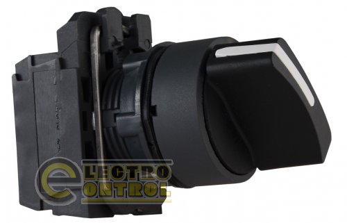 Кнопка Аско-Укрем A0140010157 TB5-AD41 поворотная 2-поз. с самовозвратом стандартная ручка