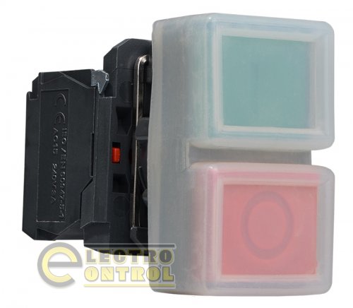 Кнопка Аско-Укрем A0140010172 TB5-AL9425 подвійна "Старт/Стоп" IP66