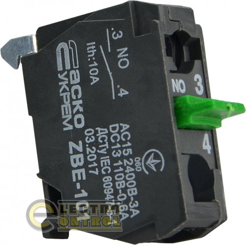 Контакт Аско-Укрем A0140010182 ZBE-101 N/О до постів керування XAL-D