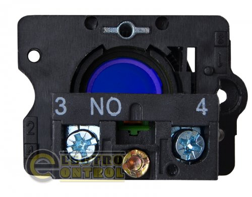 Кнопка Аско-Укрем A0140010187 LAY5-EA61 "Старт" синя