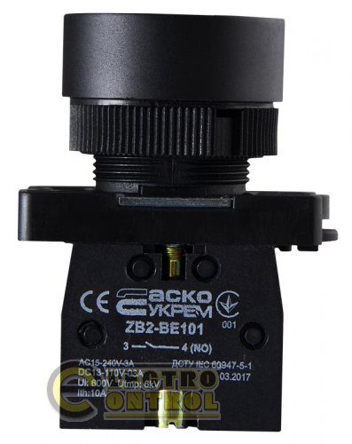 Кнопка Аско-Укрем A0140010187 LAY5-EA61 "Старт" синя