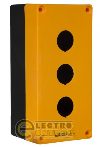 Корпус Аско-Укрем A0140020038 HJ9-3 (3-місний) жовтий