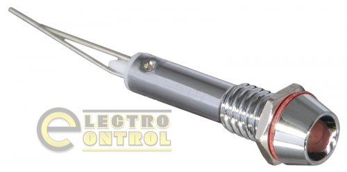 Сигнальна арматура Аско-Укрем A0140030097 AD22C-6 червона 220V AC