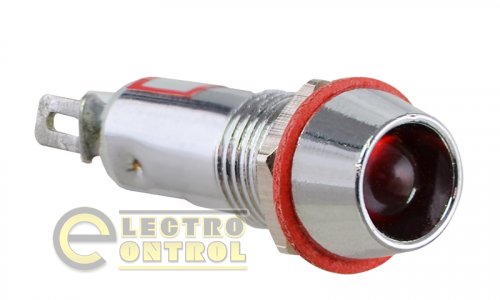 Сигнальная арматура Аско-Укрем A0140030105 AD22C-8 красная 220V AC