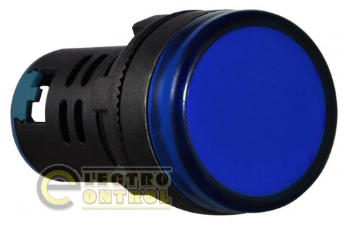 Сигнальная арматура Аско-Укрем A0140030152 AD22-22DS синяя 220V АC