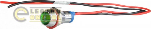Сигнальная арматура Аско-Укрем A0140030212 AС22C-8 зелёная 24V AC/DC