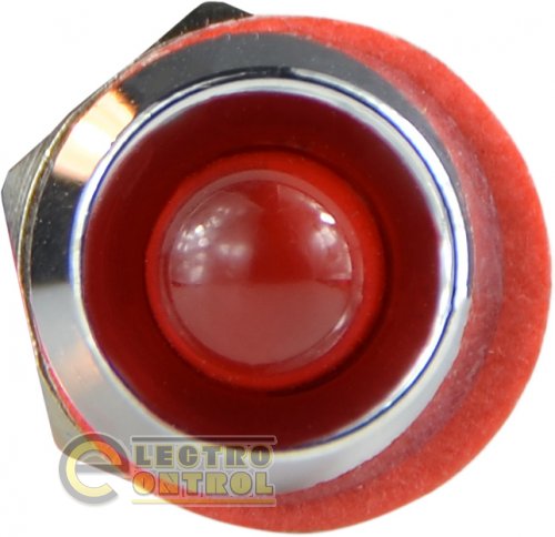 Сигнальна арматура Аско-Укрем A0140030213 AС22C-8 червона 24V AC/DC