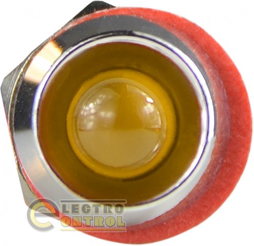 Сигнальна арматура Аско-Укрем A0140030215 AС22C-8 жовта 220V AC