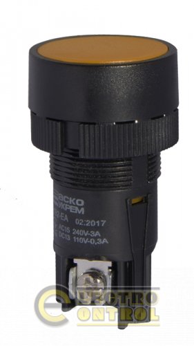 Кнопка Аско-Укрем A0140010054 XB2-EA151 "Старт" жовта (NO)