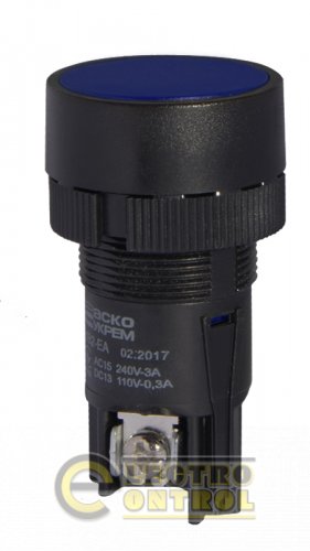 Кнопка Аско-Укрем A0140010055 XB2-EA161 "Старт" синяя (NO)