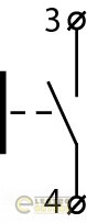 Кнопка Аско-Укрем A0140010055 XB2-EA161 "Старт" синяя (NO)