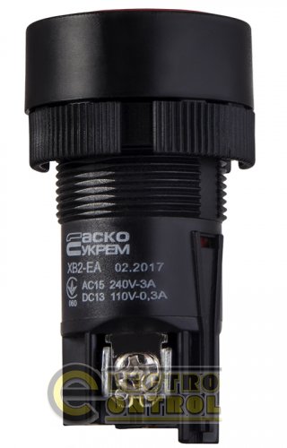 Кнопка Аско-Укрем A0140010034 XB2-ЕA142 "Стоп" красная (NC)