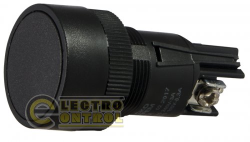 Кнопка Аско-Укрем A0140010035 XB2-EA125 "Старт" чорна NO+NC)