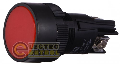 Кнопка Аско-Укрем A0140010037 XB2-ЕA145 "Стоп" красная (NO+NC)