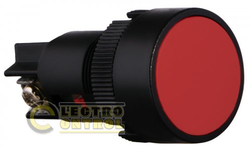 Кнопка Аско-Укрем A0140010044 XB2-EH142 "Стоп" червона з фіксацією (NC)