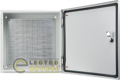 Корпус Аско-Укрем A0260020017 UBox с монтажной панелью металлический 40х40х20 IP54