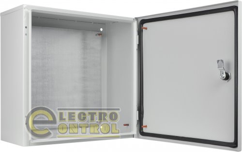 Корпус Аско-Укрем A0260020017 UBox с монтажной панелью металлический 40х40х20 IP54