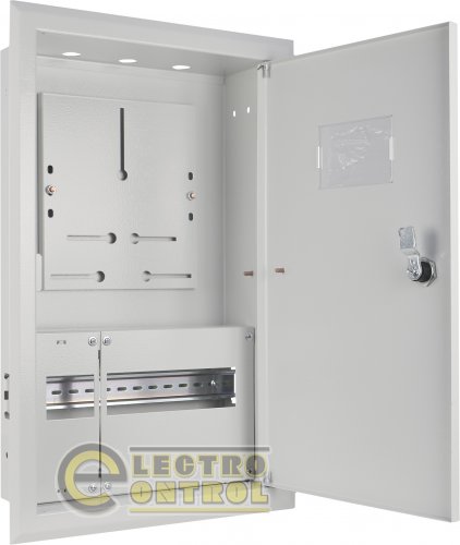 Корпус учета Аско-Укрем A0260030002 UBox металлический 12 модулей под 3-фазный счетчик встроенный IP31