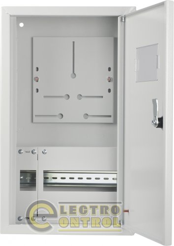 Корпус обліку Аско-Укрем A0260030004 UBox металевий 12 модулів під 1-фазний лічильник навісний IP31