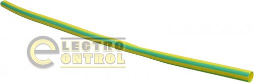 Термоусадочная трубка Аско-Укрем A0150040041 4,0/2,0 1м жёлто-зелёная