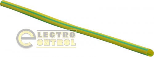 Термоусадочная трубка Аско-Укрем A0150040043 6,0/3,0 1м жёлто-зелёная