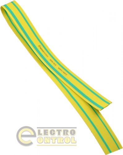 Термоусадочная трубка Аско-Укрем A0150040051 25,0/12,5 1м жёлто-зелёная