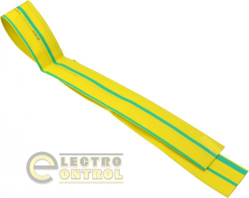 Термоусадочная трубка Аско-Укрем A0150040053 35,0/17,5 1м жёлто-зелёная