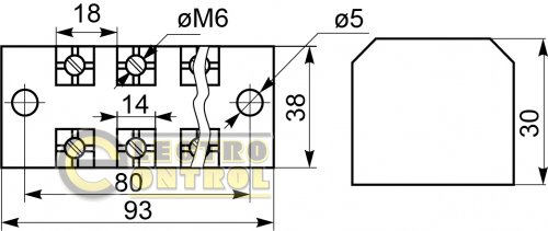 Колодка Аско-Укрем A0130050023 TB6004