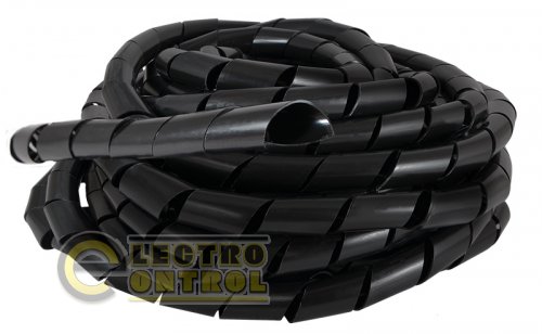 Спираль черная Аско-Укрем A0150070014 SWB-15 10м