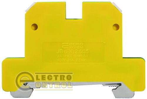 Клеммник Аско-Укрем A0130020001 заземления JB (ЕК) 2,5/35