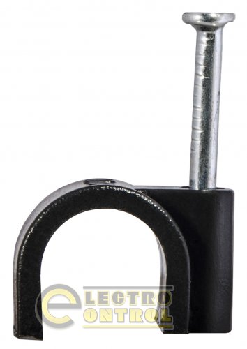 Скоба черная Аско-Укрем A0150030034 CHR-4 мм круглая 100 шт.