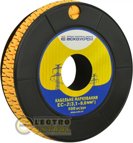 Маркировка для кабеля Аско-Укрем A0150080042 EC-2 3,1-8,0 мм² символ "7"