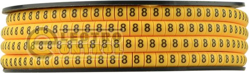 Маркування для кабелю Аско-Укрем A0150080045 EC-1 1,5-4,0 мм² символ "8"