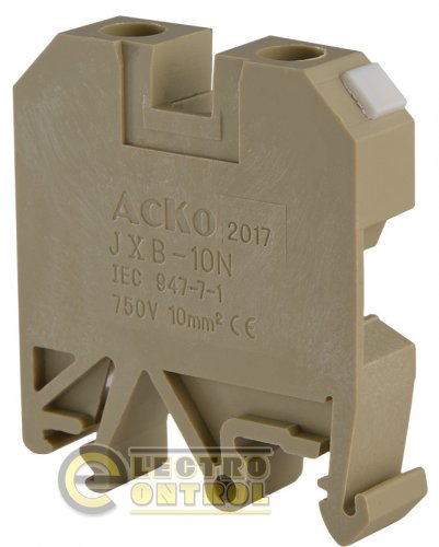 Клеммник Аско-Укрем A0130010017 JXB 10/35 жёлтый