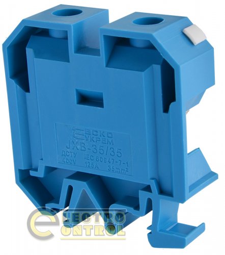 Клеммник Аско-Укрем A0130010027 JXB 35/35 синий