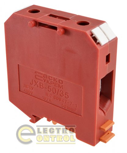 Клемник Аско-Укрем A0130010032 JXB 50/35 червоний