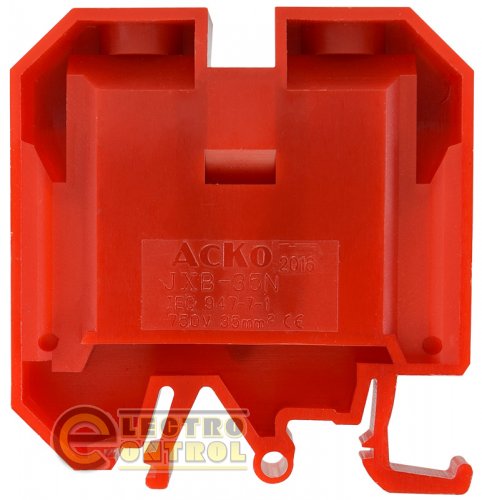 Клеммник Аско-Укрем A0130010038 JXB 35/35 красный