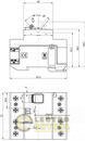 Реле диференційне (ПЗВ) ETI EFI6-P4 4p 63 / 0,03 тип AC (6kA)