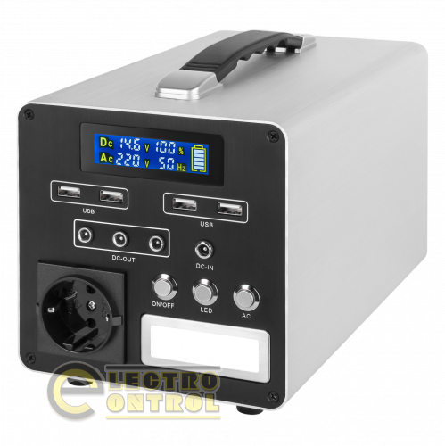 Багатофункціональна портативна зарядна станція LP CHARGER MPPT 500 (500W, 512Wh)