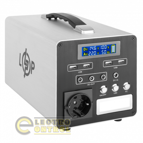 Багатофункціональна портативна зарядна станція LP CHARGER MPPT 500 (500W, 512Wh)